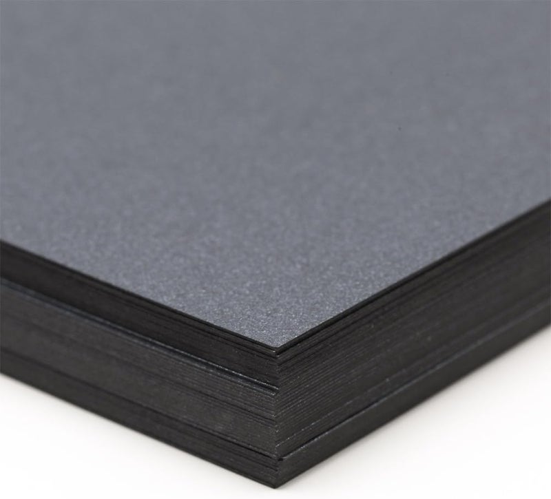 TEETOOKEA 30 Sheets Black Cardstock, 8.5 x 11 Card Stock, 92lb/250gsm Thick Cover Stock, Heavyweight Printer Paper for Invitations, Scrapbooking, Crafting, DIY Projects, Decoration and Drawing - Image 4